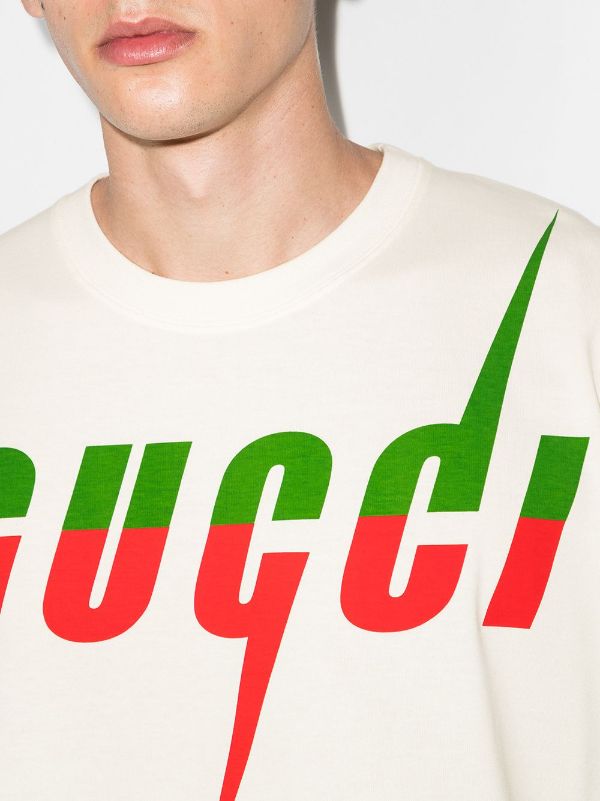 Gucci playera con estampado Gucci blade G5