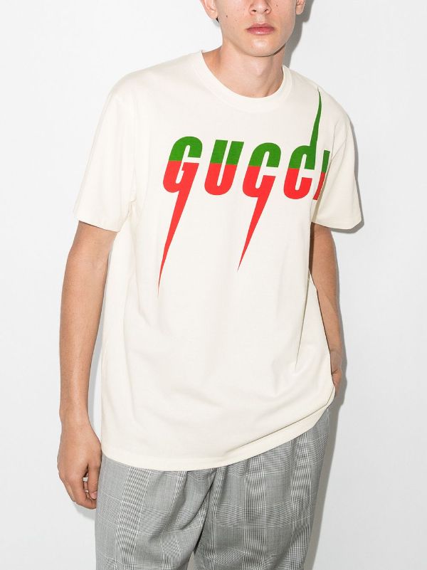 Gucci playera con estampado Gucci blade G5