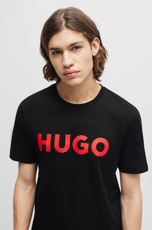 HUGO BOSS Playera con logo estampado