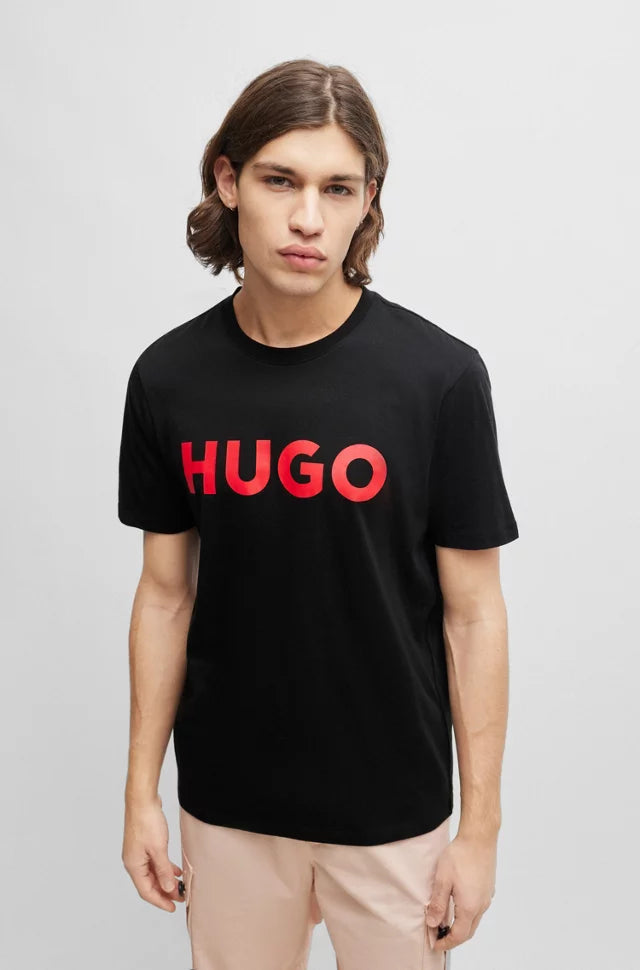 HUGO BOSS Playera con logo estampado